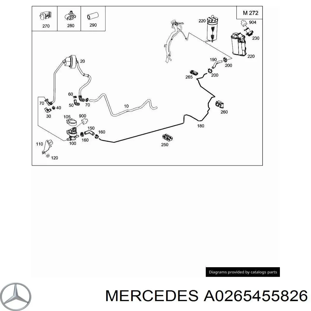 A0265455826 Mercedes 