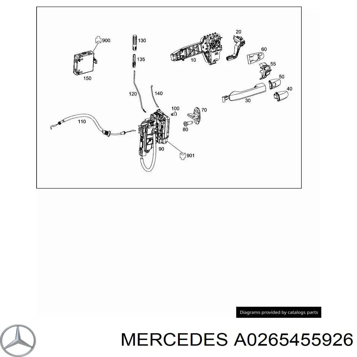  Mercedes A0265455926 цена, от 5.07 USD