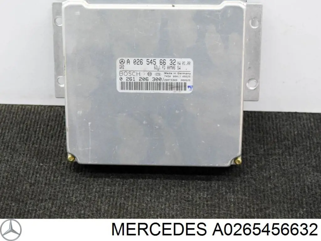 A0265456632 Mercedes módulo de direção (centralina eletrônica de motor)