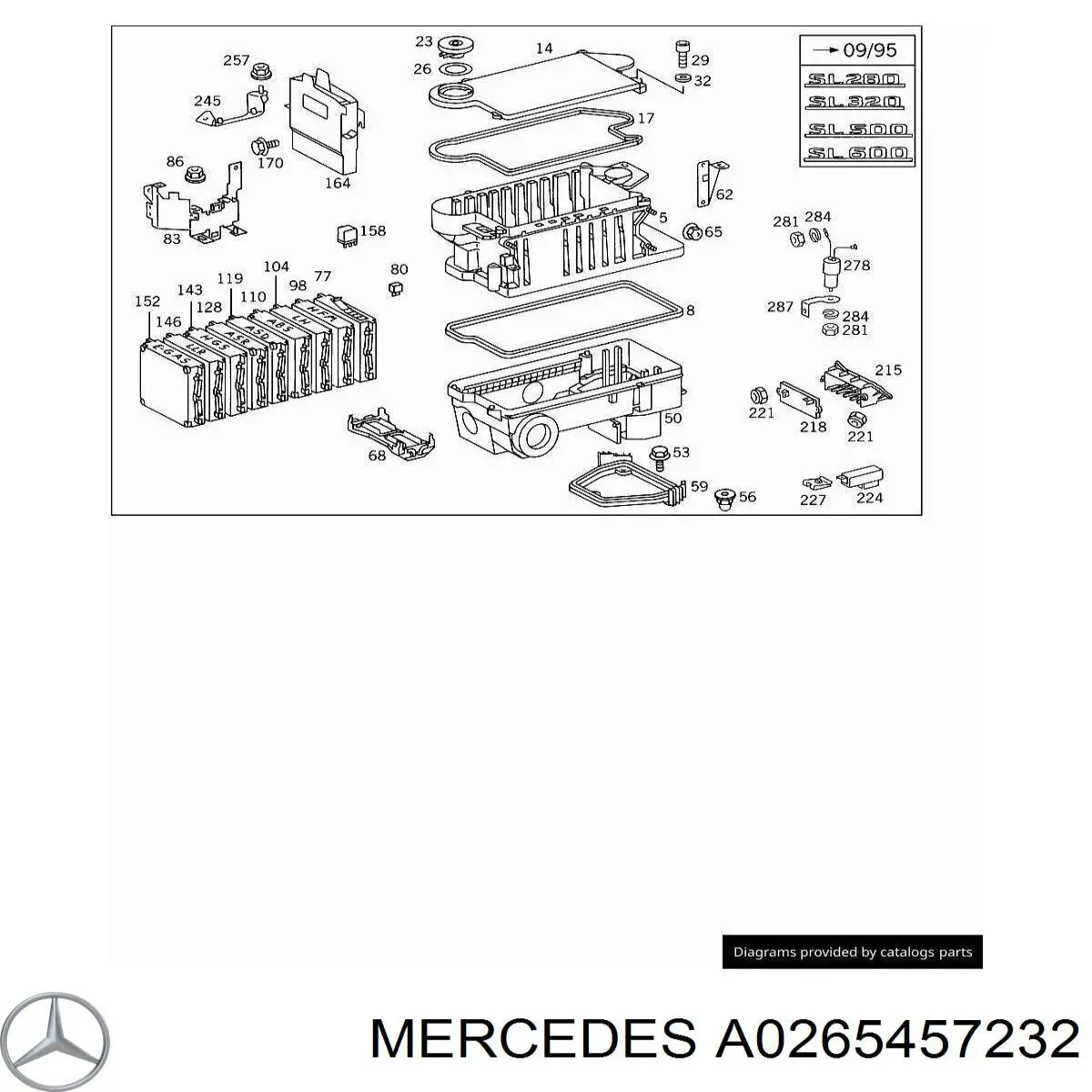 0175450532 Mercedes 