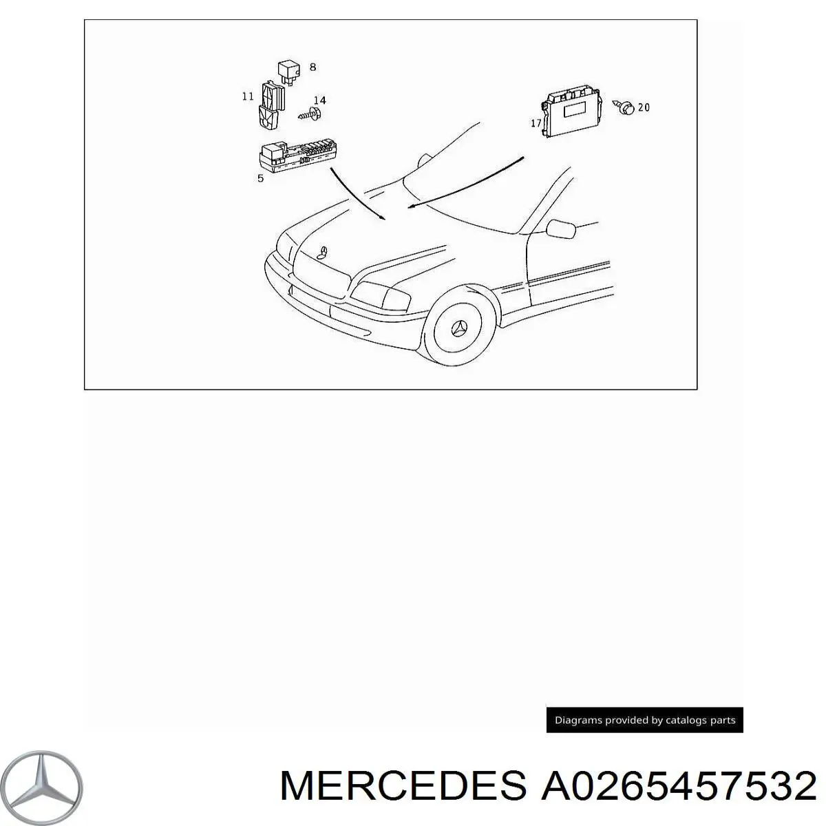 A0265457532 Mercedes