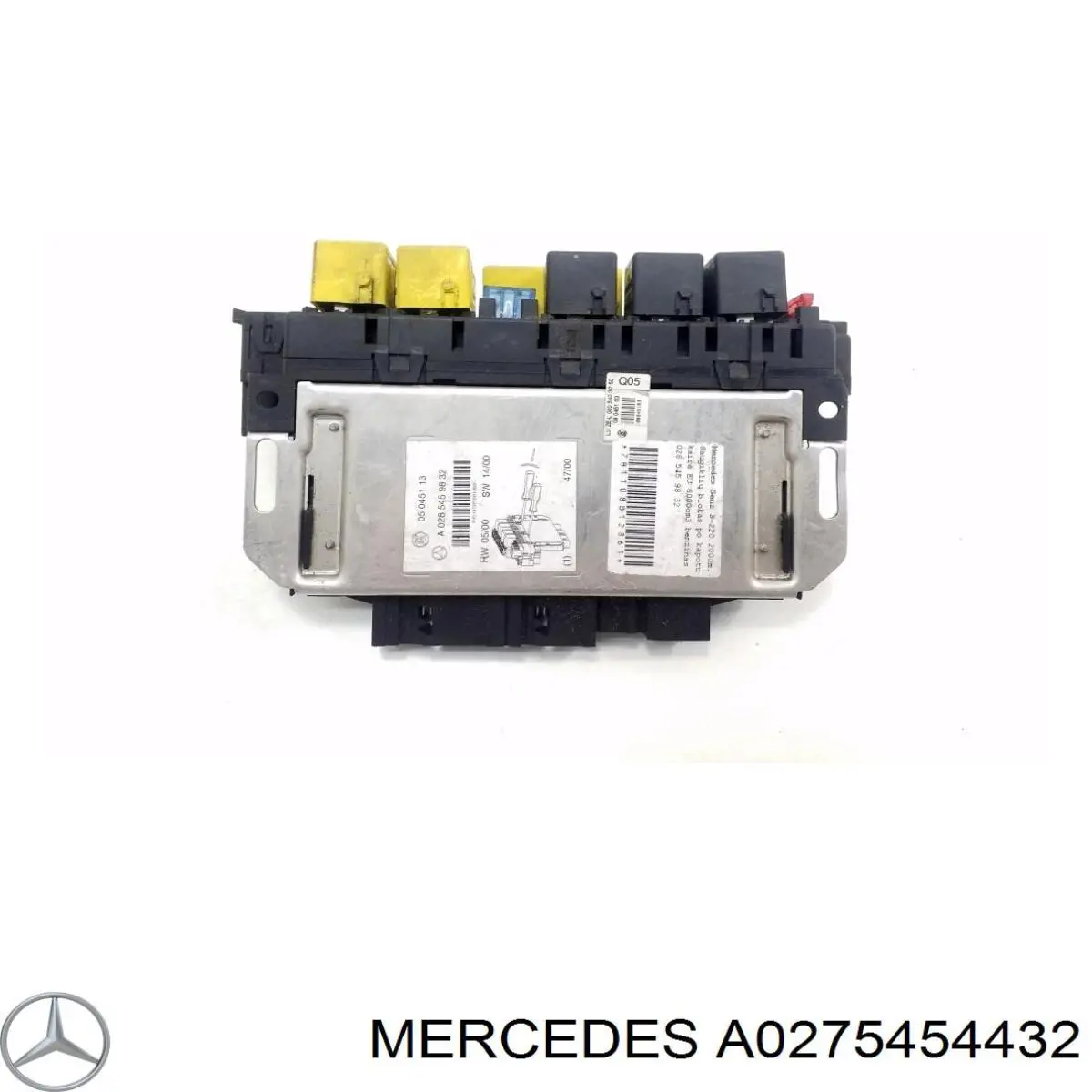 A0275454432 Mercedes блок предохранителей