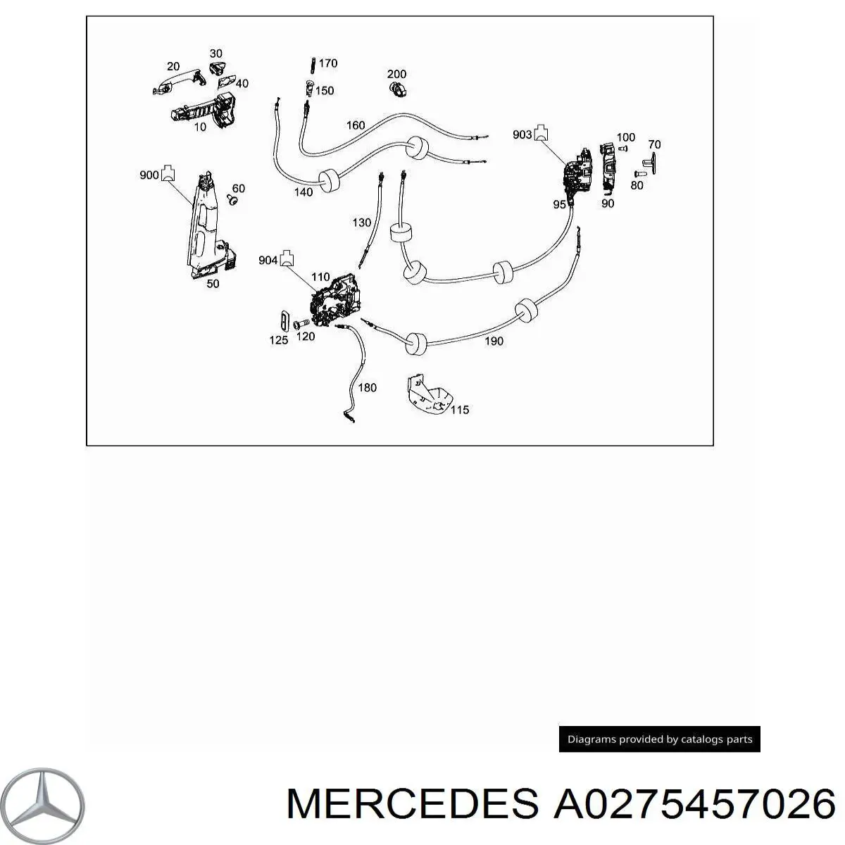 A0275457026 Mercedes 