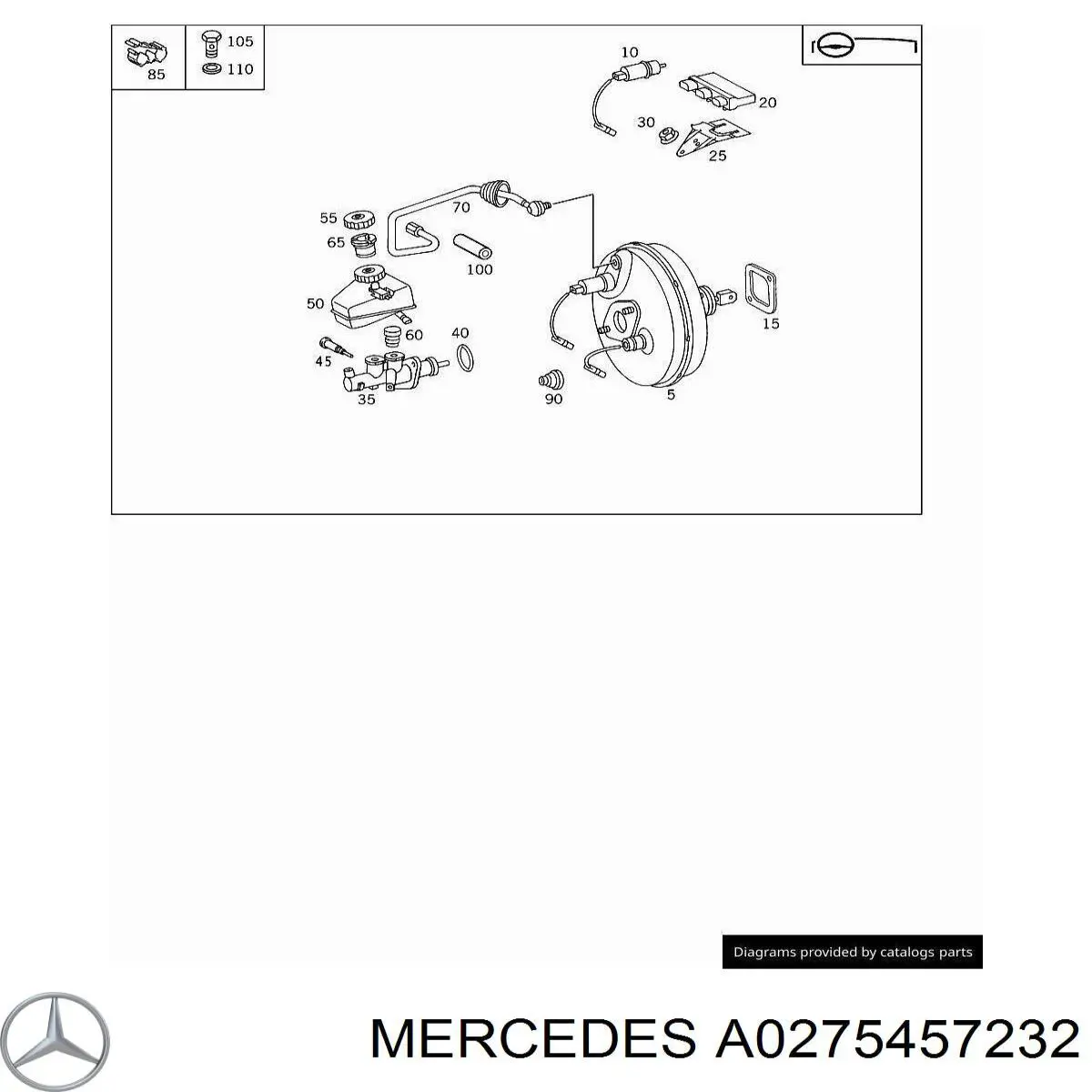Блок управления ESP A0205451632 Mercedes