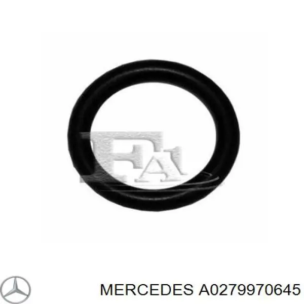 A0239974445 Mercedes прокладка (кольцо шланга охлаждения турбины, подачи)