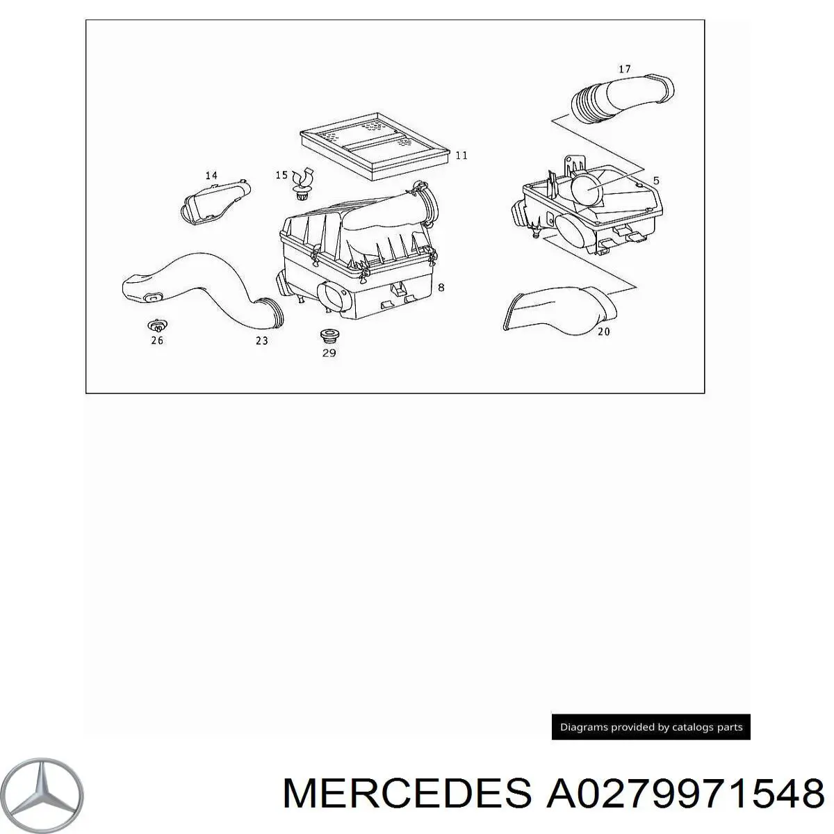  A0279971548 Mercedes