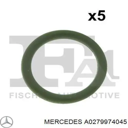 Купить A0279974045 Mercedes Уплотнительное кольцо (прокладка) патрубка интеркуллера