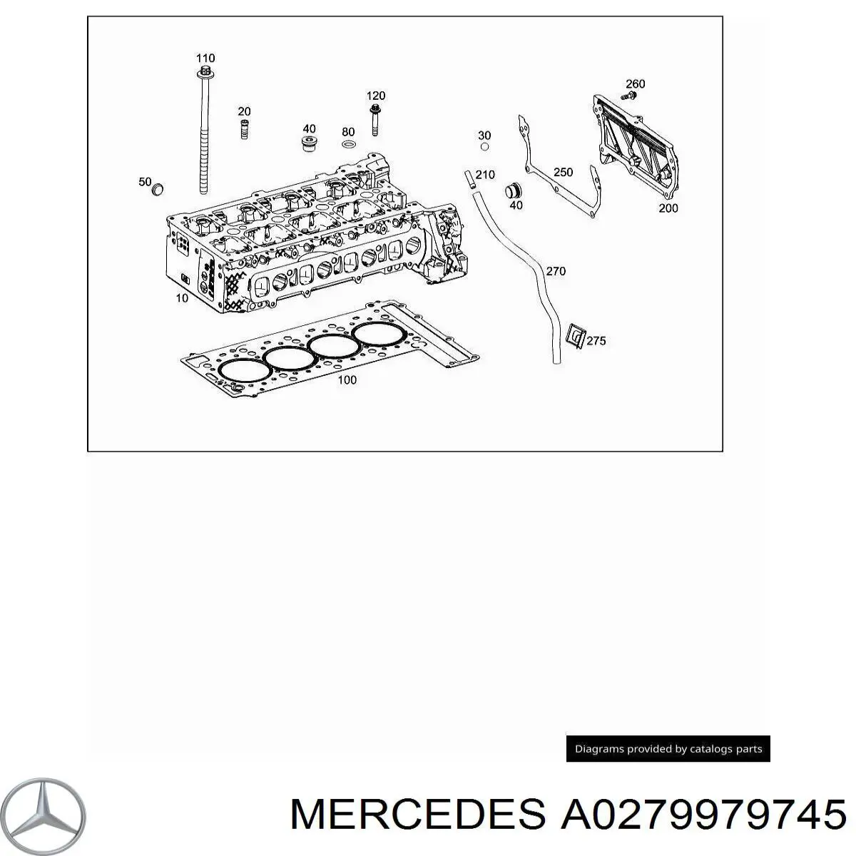  Mercedes 0279979745 цена, от 6.36 USD