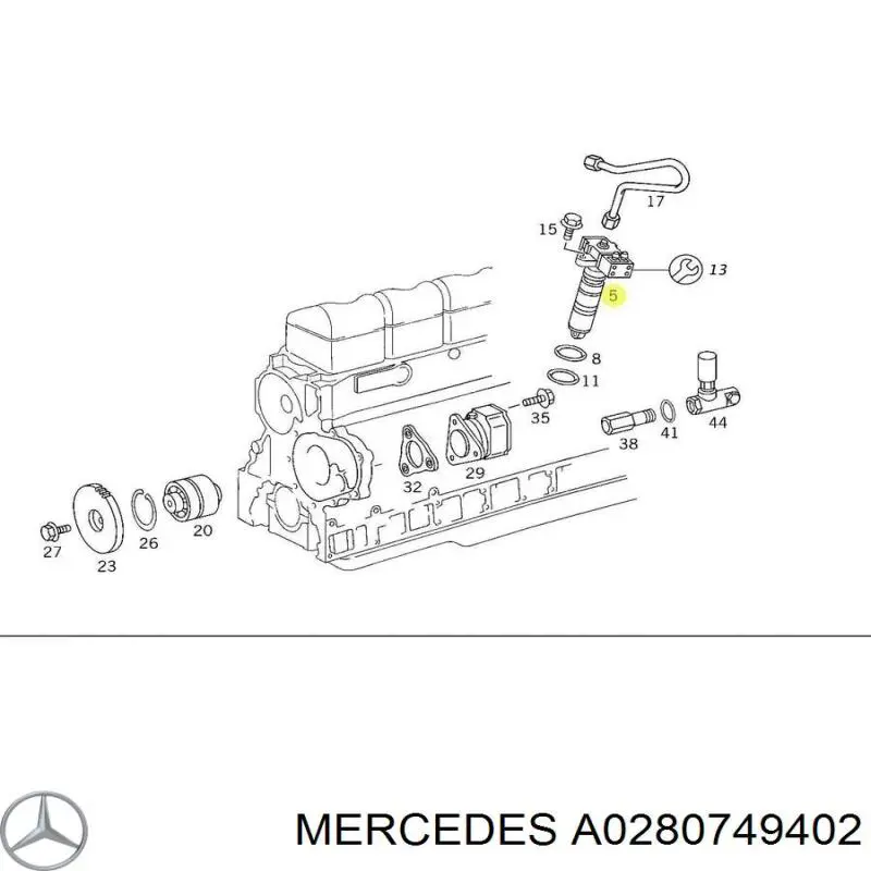  A0280749402 Mercedes