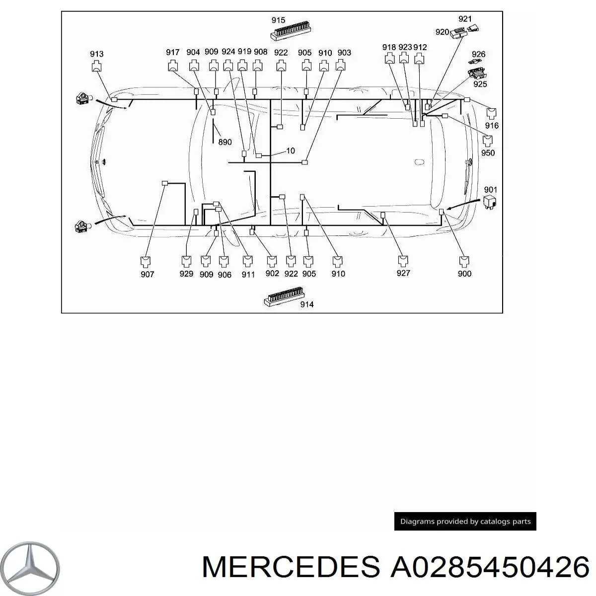 Купить A0285450426 Mercedes 