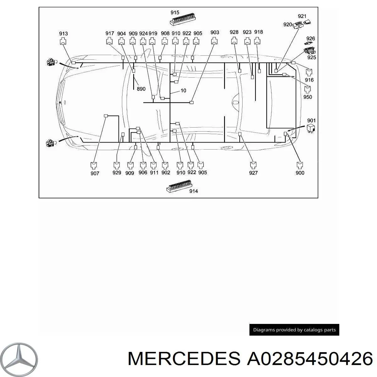  Mercedes A0285450426 цена, от 2.54 USD
