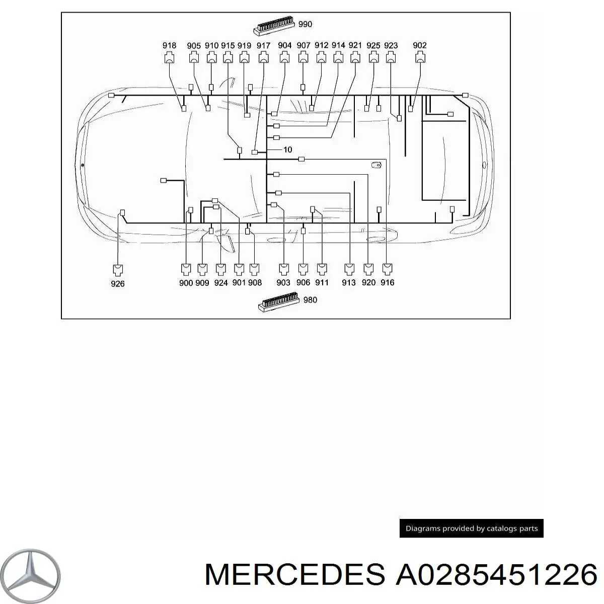  Mercedes A0285451226 цена, от 3.90 USD