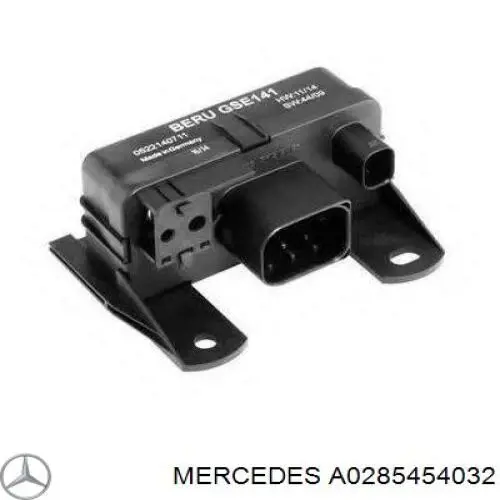 A0285454032 Mercedes Relê das velas de incandescência