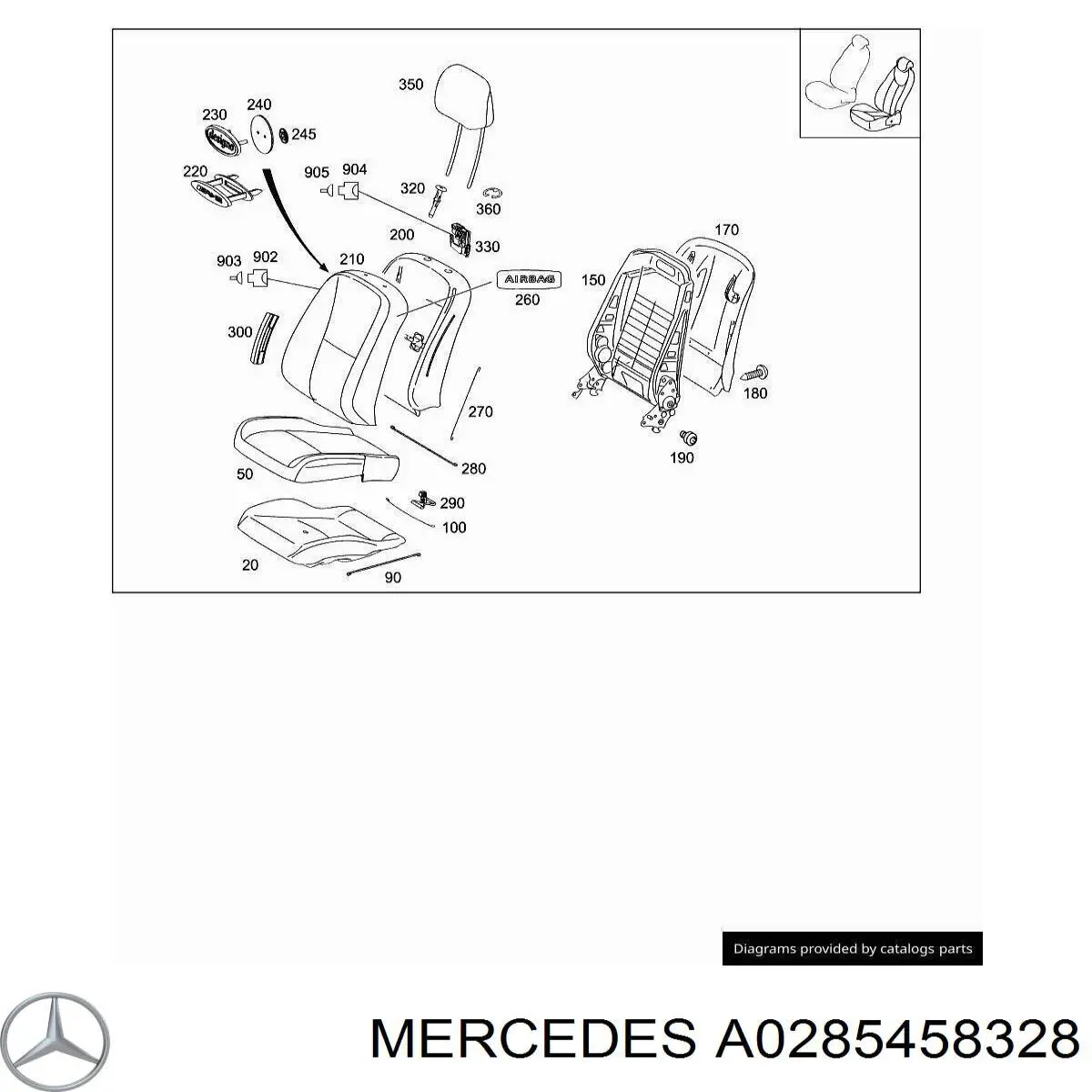  Mercedes 0285458328 цена, от 0.81 USD