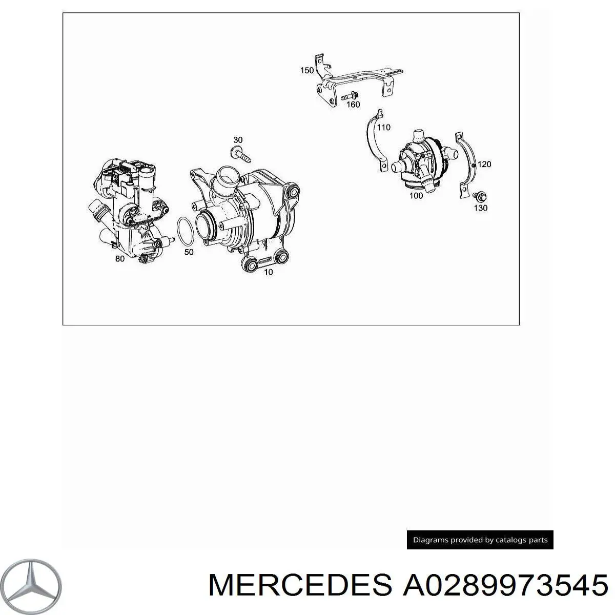 A0289973545 Mercedes 