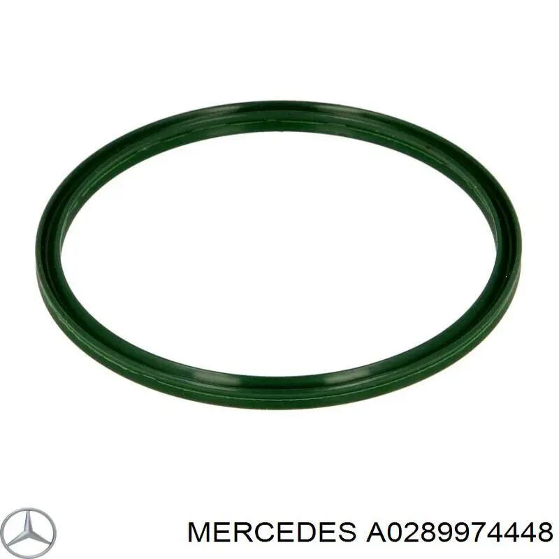 Купить A0289974448 Mercedes Уплотнительное кольцо (прокладка) патрубка интеркуллера