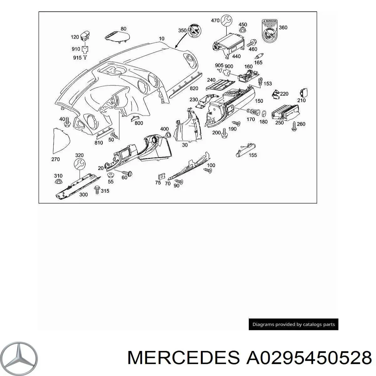 0295450528 Mercedes 