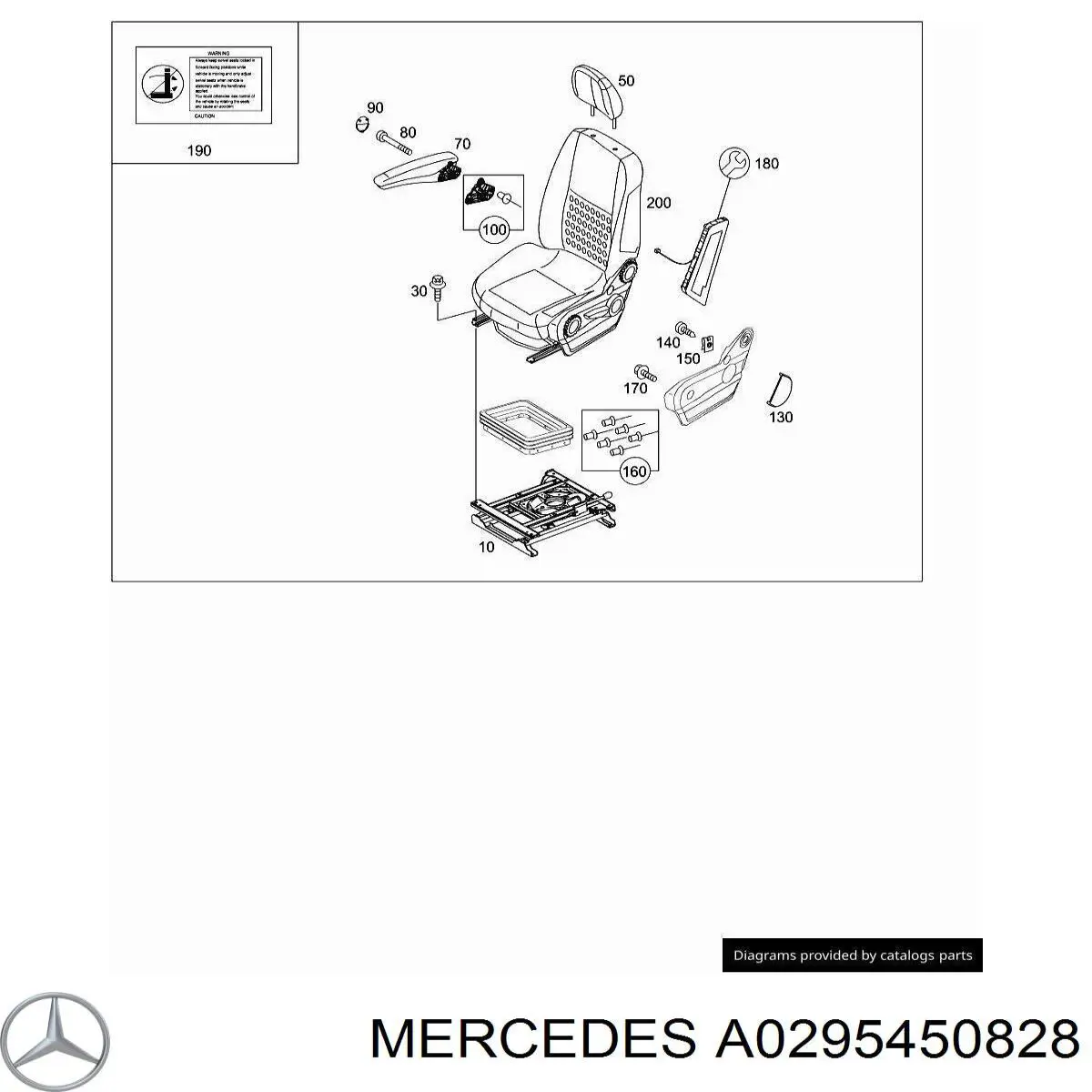 A0295450828 Mercedes 