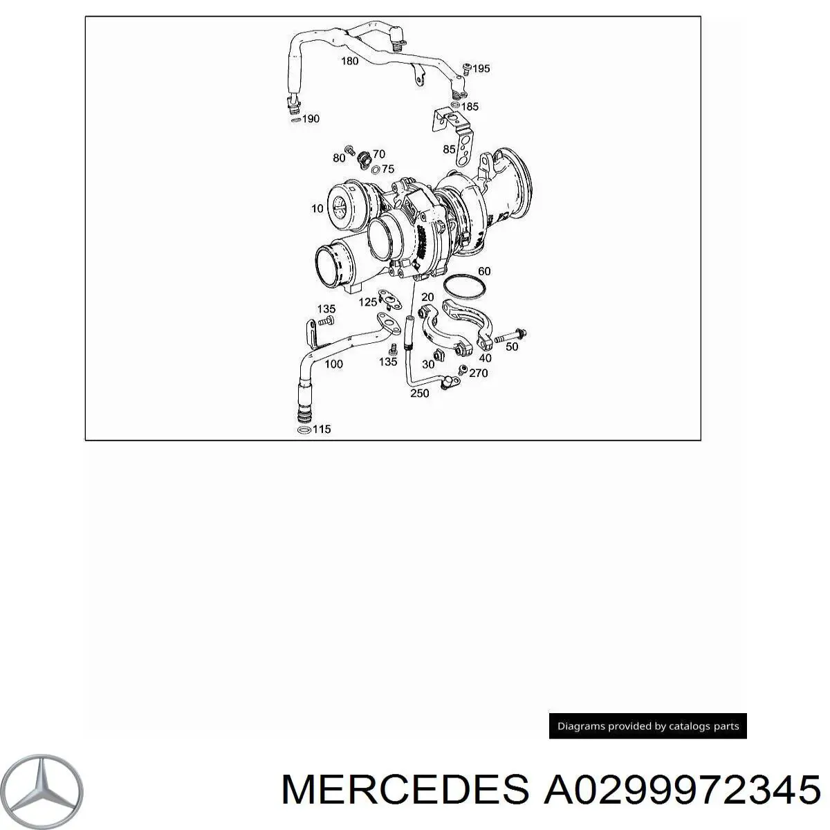 A0299972345 Mercedes 