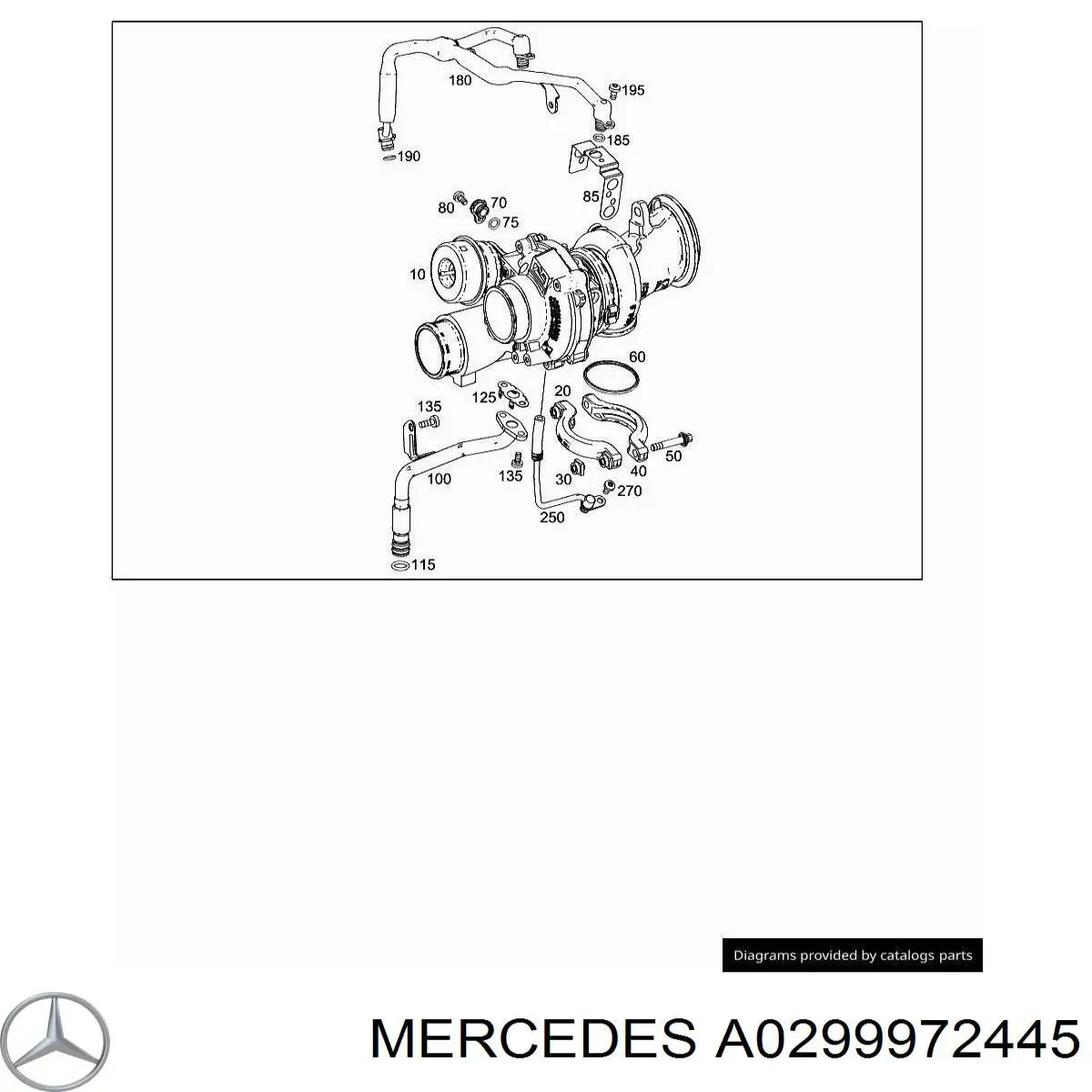 A0299972445 Mercedes 