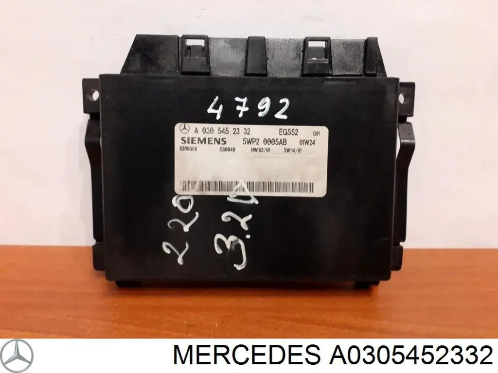 A0305452332 MERCEDES Modulo De Control Electronico (ECU) original y equivalente