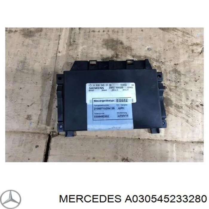 A030545233280 Mercedes модуль управления (эбу АКПП электронный)