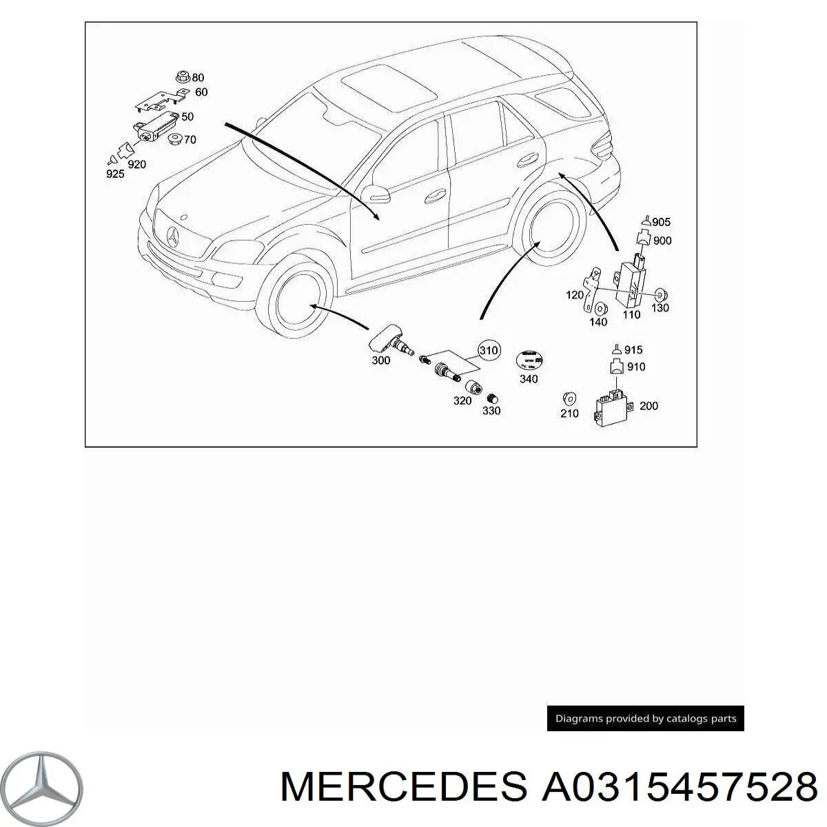 0315457528 Mercedes 