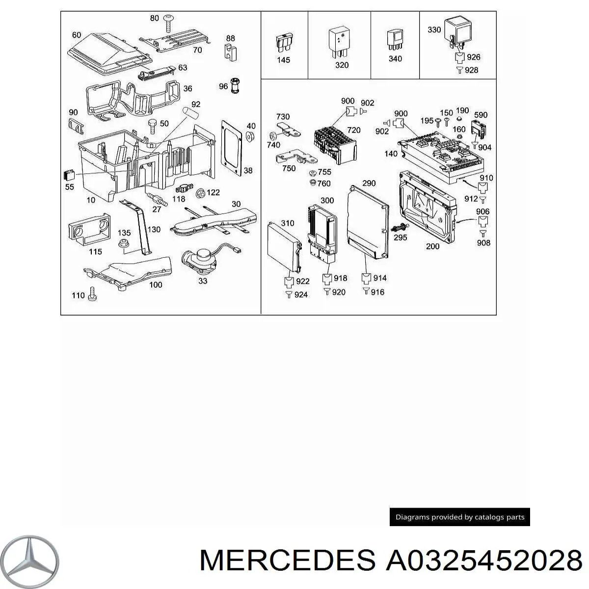  Mercedes A0325451928 цена, от 1.22 USD