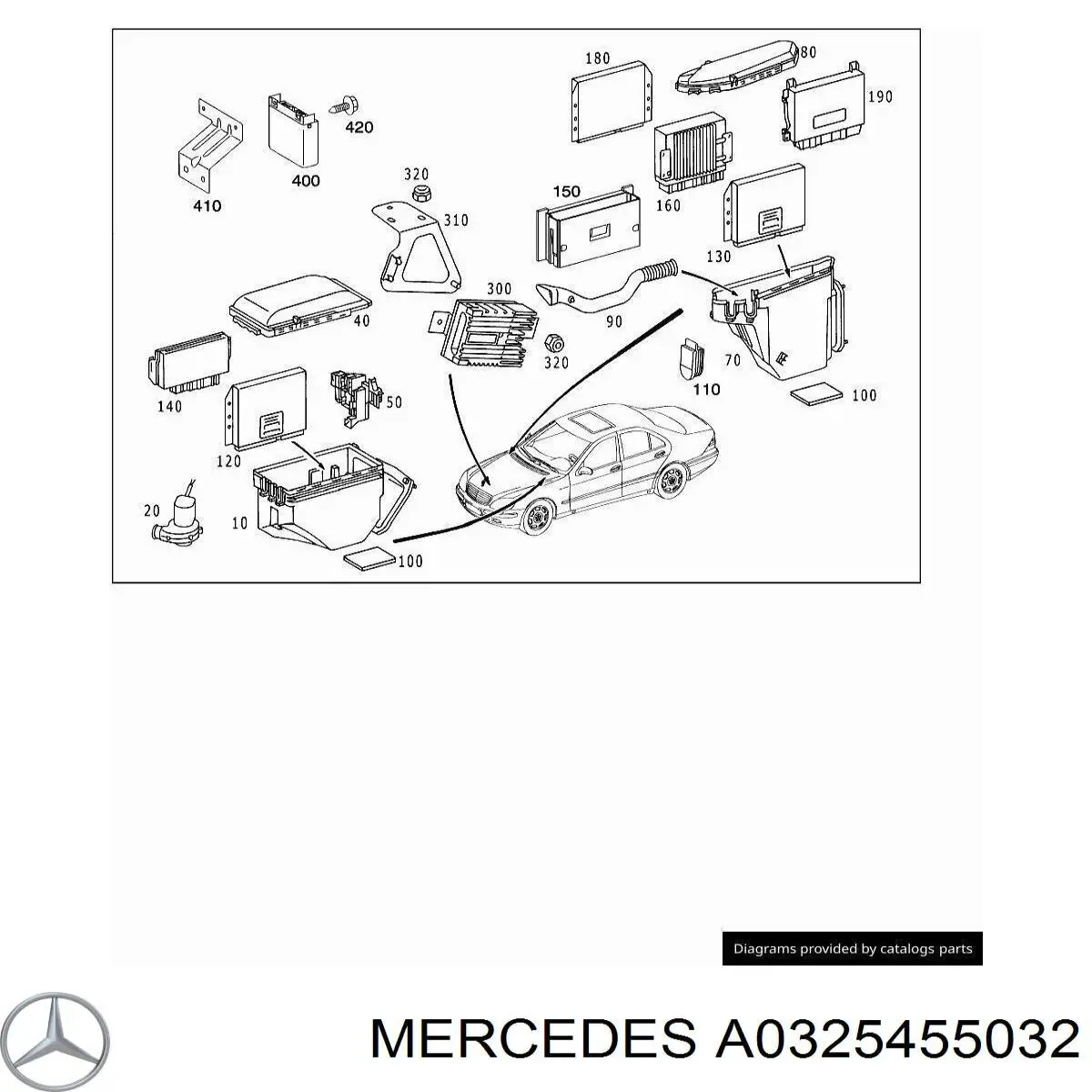 0325455032 Mercedes 