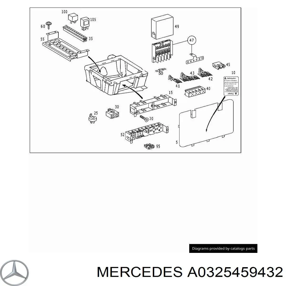 0325459432 Mercedes 