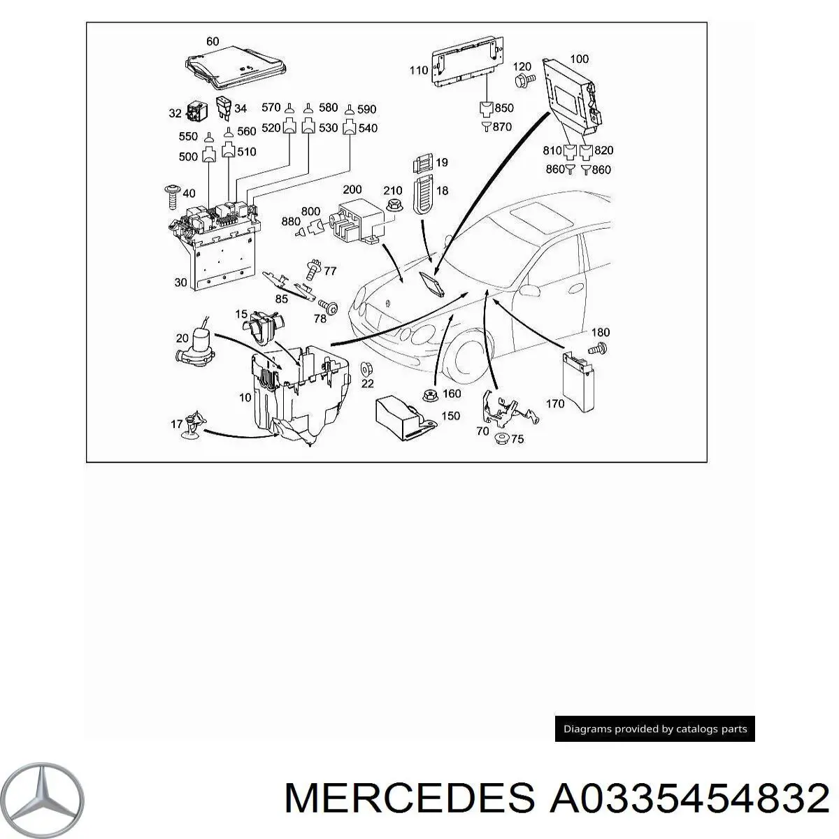 A0335454832 Mercedes