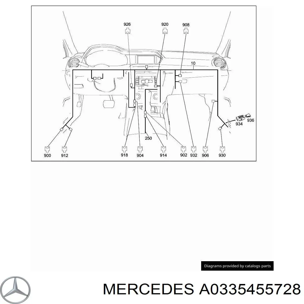  Mercedes A0335455728 цена, от 9.37 USD