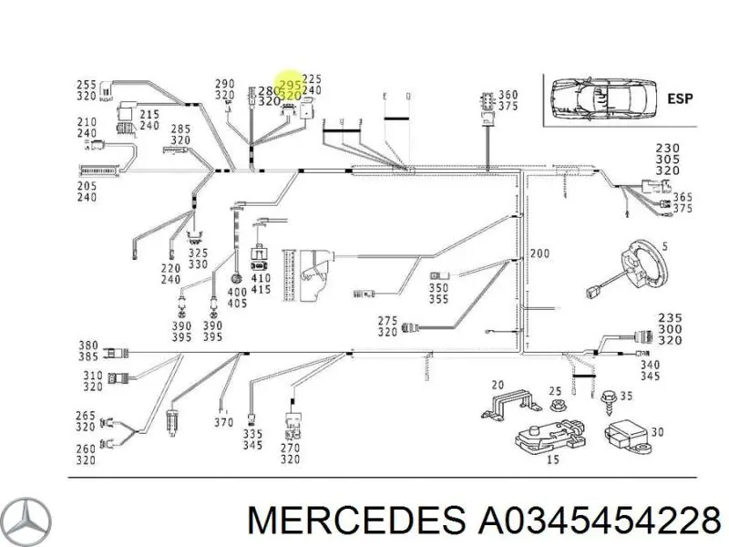  A0345454228 Mercedes