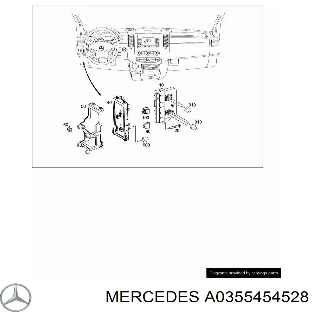 A0355454528 Mercedes 