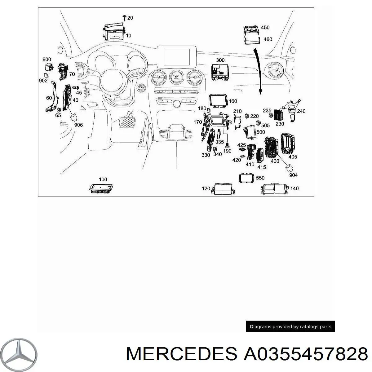  Mercedes 0355457828 цена, от 0.67 USD
