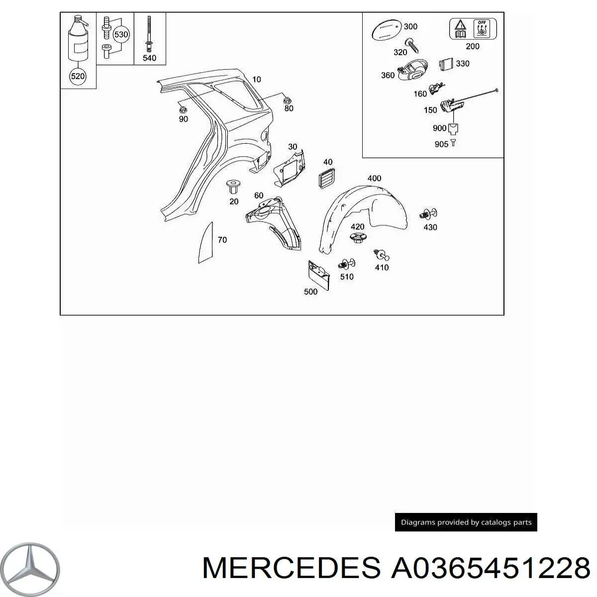  A036545122864 Mercedes