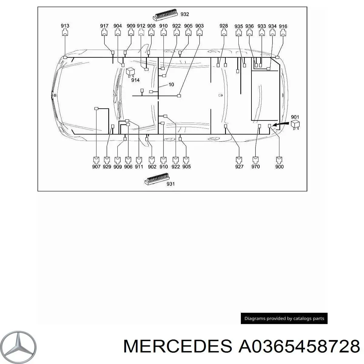  Mercedes A0365458728 цена, от 5.08 USD