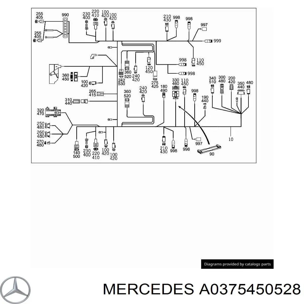  Mercedes 0375450528 цена, от 0.98 USD