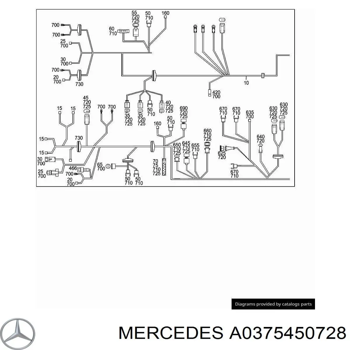 Купить A0375450728 Mercedes 