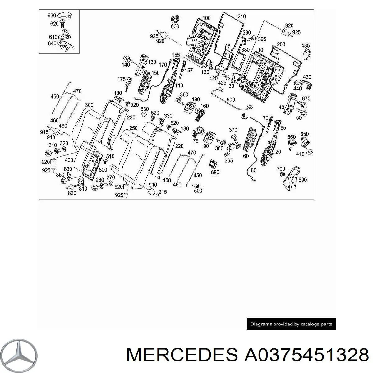  Mercedes A0375451328 цена, от 2.39 USD