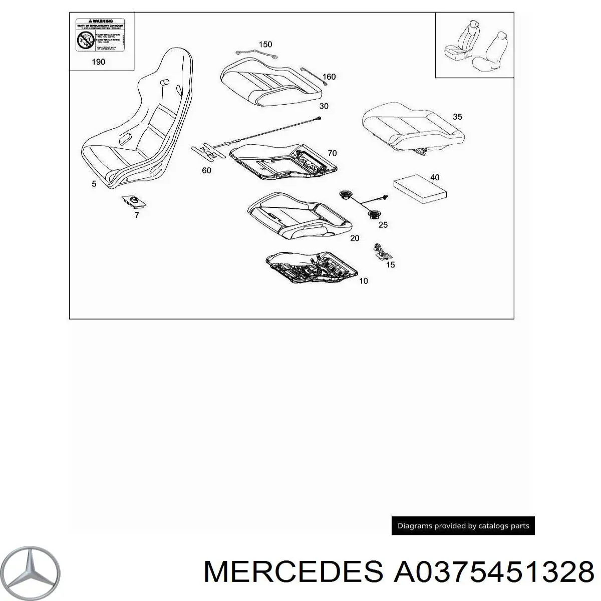  Mercedes A0375451328 цена, от 2.39 USD
