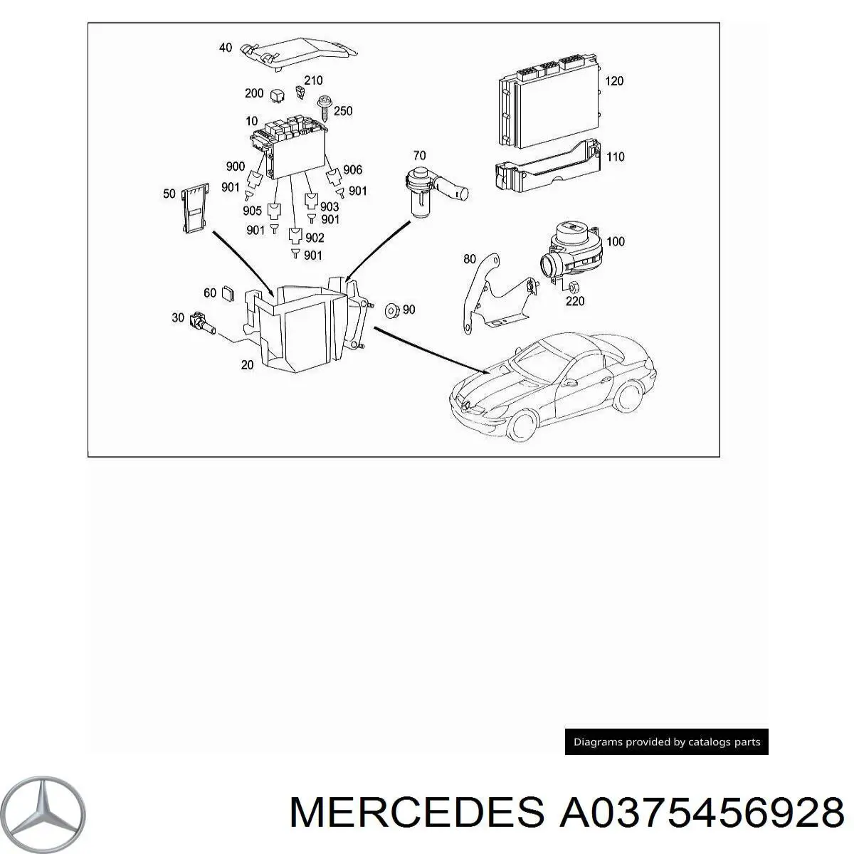 Купить A0375456928 Mercedes 