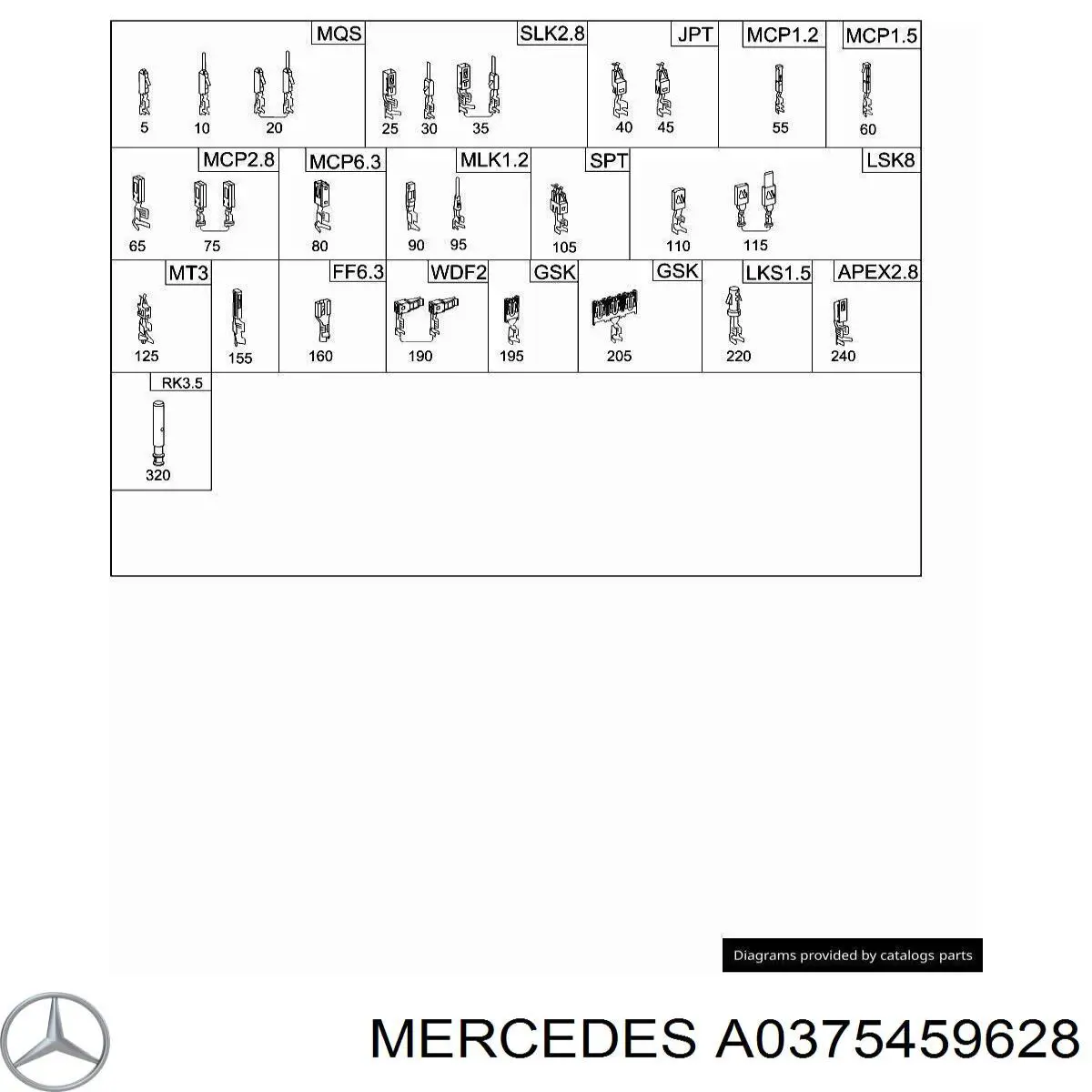  Mercedes 0375459628