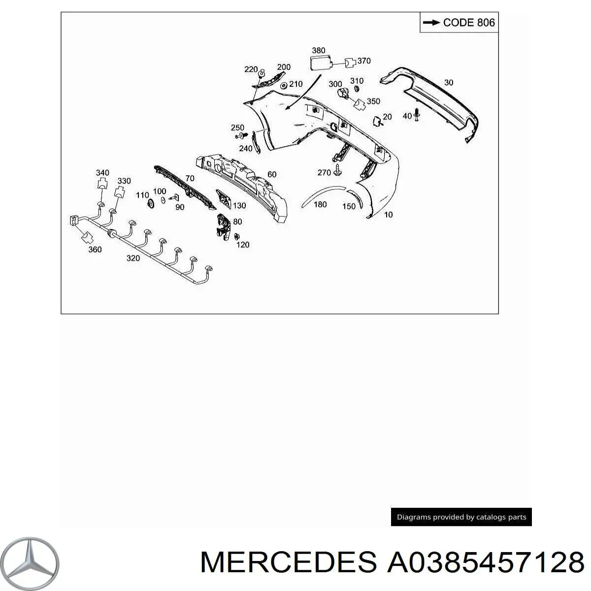 Купить 0385457128 Mercedes 