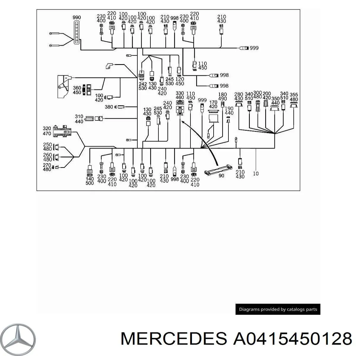  Mercedes 0415450128 цена, от 125 UAH