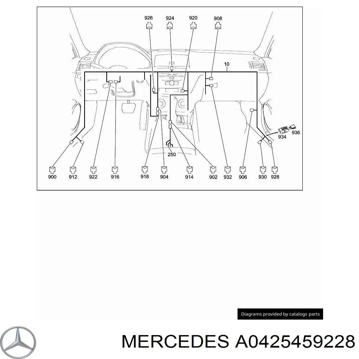 Купить A0425459228 Mercedes 
