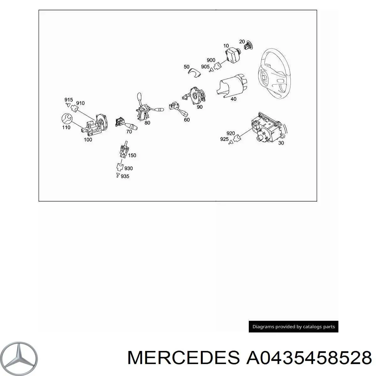 A0435458528 Mercedes 