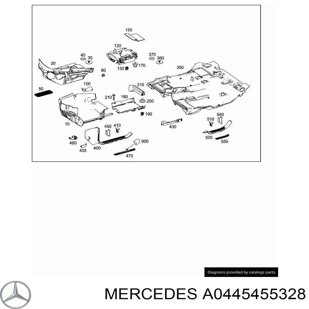 A0445455328 Mercedes 