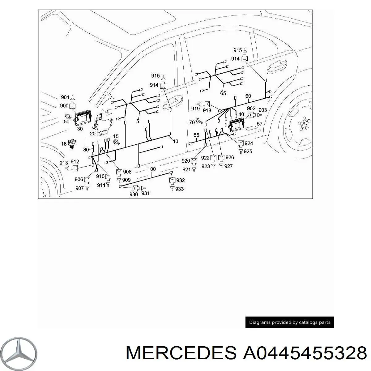  Mercedes A0445455328 цена, от 4.44 USD