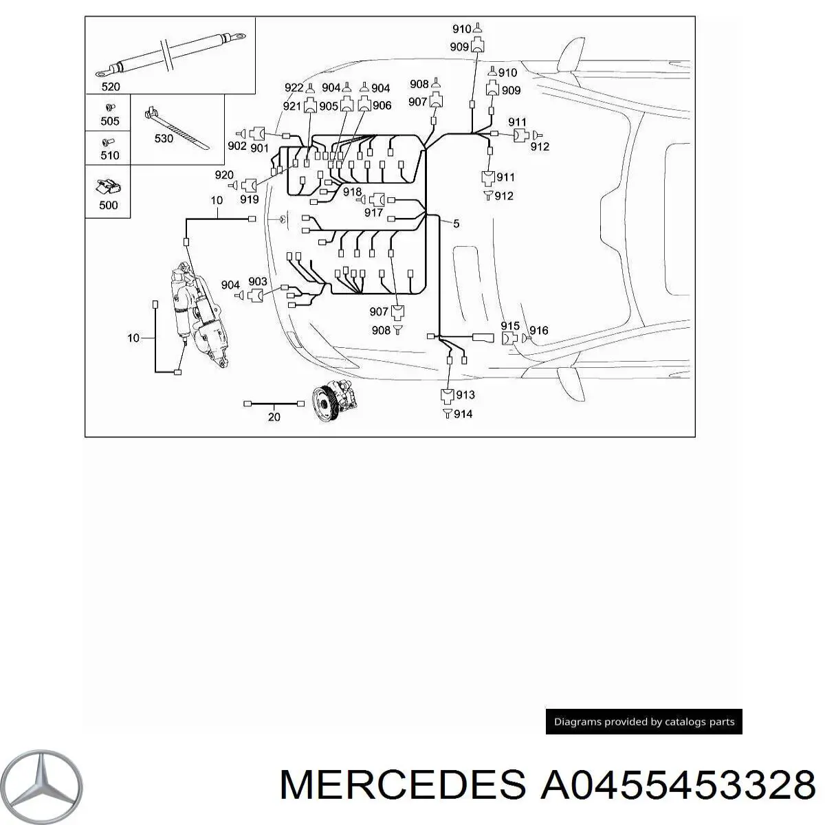 Купить 0455453328 Mercedes 